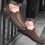 Casual Shoes - Men Leather Comfy Casual Shoes
