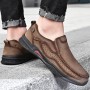 Casual Shoes - Men Leather Comfy Casual Shoes