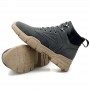 Casual Shoes - Men's British Style High-top Boots Durable Lace-up Tooling Shoes