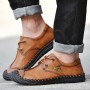 Casual Shoes - Men's Handmade Casual Shoes Large Size Durable Driving Footwear