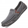 Flats & Loafers - Men's Casual Flat Canvas Shoes Breathable Lazy Pedal Cloth Shoes