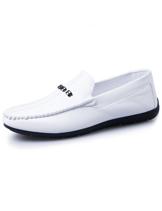 Flats & Loafers - Men's Casual Shoes Classic Slip-on Flat-bottomed Durable Flat Shoes