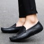Flats & Loafers - Men's Casual Shoes Leather Outdoor Lazy