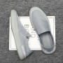 Summer Men's Canvas Shoes Ice Silk Cloth Trendy All-match Casual Men's Breathable Sneakers