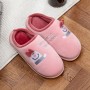 2020 Cute Cartoon Bear Waving Warm Cotton Slippers Couple Models Cotton Trailer Home Trailer