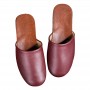 Men And Women Leather Slippers Neutral Slippers Korean Korean PU Leather Soles Tendon