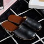 Men And Women Leather Slippers Neutral Slippers Korean Korean PU Leather Soles Tendon