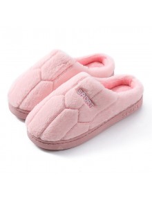 2020 Female Winter Home Cotton Slippers With Non-slip Men's Warm Autumn And Winter Month Of Heavy-bottomed Couple