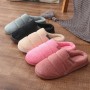 2020 Ms. Men Winter Cotton Slippers With Non-slip Home Warm Autumn And Winter Month Of Heavy-bottomed Couple