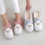 2020 Winter Warm Cotton Slippers Couple Anti-skid Slippers Home Cotton Trailer Plaid