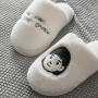 Female Winter Home Slippers Cute Cartoon Couple Cotton Slippers Home Skid Slippers Male Student Dormitory Fall