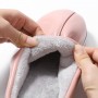 Men's Waterproof Winter Cotton Slippers Women Home Home Warm Month Of Winter Wool Slippers With Non-slip Heavy-bottomed