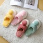 Ms. Autumn And Winter Home Cotton Slippers Habitat Home Skid Warm Winter Lovers Thick Crust Ins Hair Male Drag