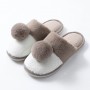 Ms. Autumn And Winter Home Cotton Slippers Habitat Home Skid Warm Winter Lovers Thick Crust Ins Hair Male Drag