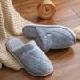 Ms. Cute Cotton Slippers Home Warm Plush Floor Trailer Home Couple Slip Shoes Month