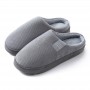Non-slip Heavy-bottomed Female Cotton Slippers Home Autumn And Winter Warm Fluff Cute Couple Male Cotton-padded Shoes Winter Home