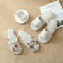 Spring Four Seasons General Flax Slippers Women Home Skid Slippers Men Home Couple Cotton Cloth Summer