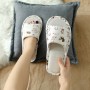 Spring Four Seasons General Flax Slippers Women Home Skid Slippers Men Home Couple Cotton Cloth Summer