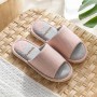 Summer Home Flax Slippers Female Couple Home Men Slip Breathable Absorbent Cotton Slippers Wood Floor