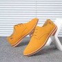 Dress Shoes - Business Casual Men's Matte Suede Shoes with Oxford Sole Male Shoes