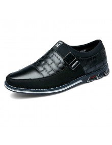 Men Casual Shoes First Layer Cowhide Leather Large Size Breathable