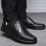 Dress Shoes - Men's Business Casual Shoes Leather Driving Shoes