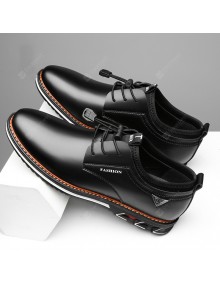 Men's Casual Lace-up Driving Shoes Fashion Business Shoes
