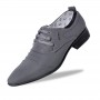 Men's Large Size Pointed Toe Korean Dress Casual Shoes