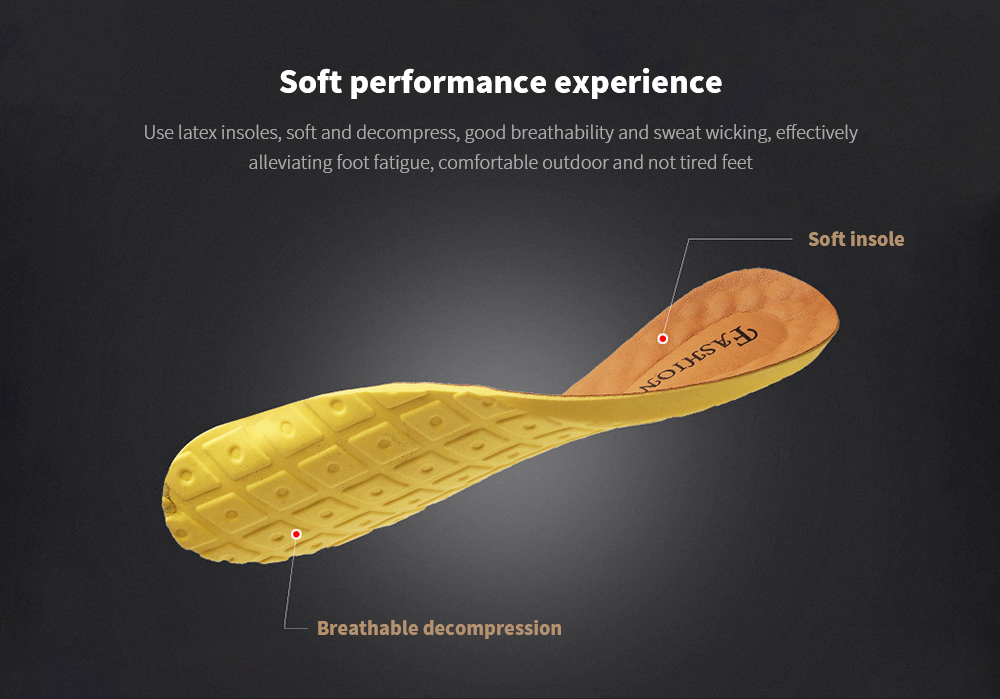 Men's British Solid Color Casual Shoes Low Help Outdoor Equipment - Khaki 43