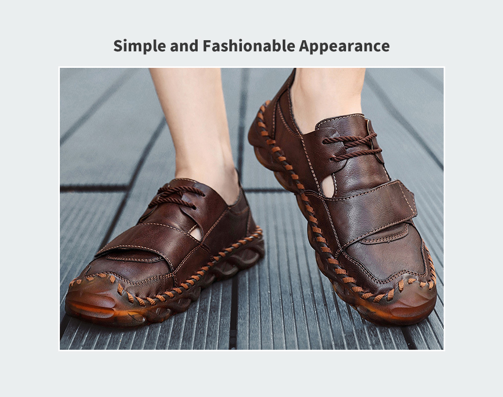 Spring Men's Shoes Wild Outdoor Casual Shoes Tendon Soft Bottom Men's Shoes Large Size Autumn Tide Shoes - 7032 Black 38