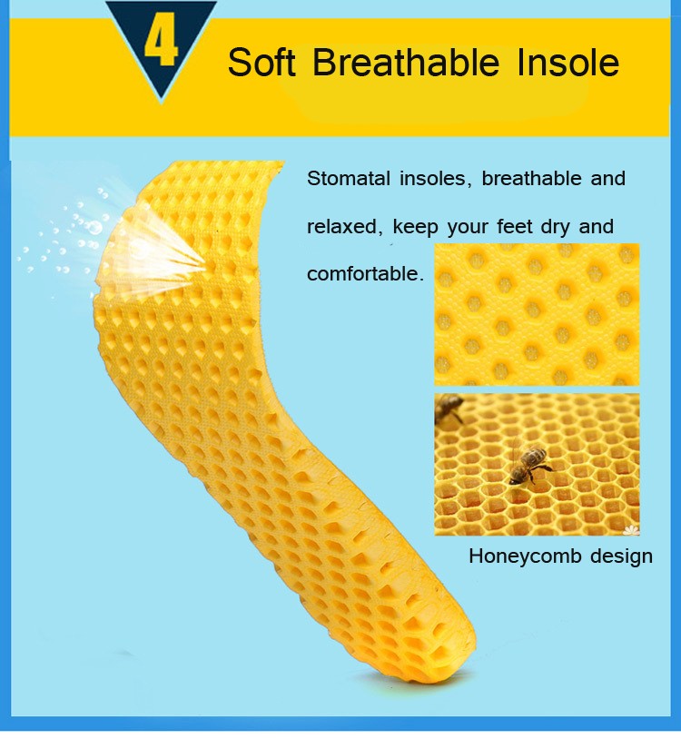 Lovers Outdoor Sports Casual Shoes Men Breathable Mesh Shoes Trend All-match Upstream Footwear - Gray EU 44