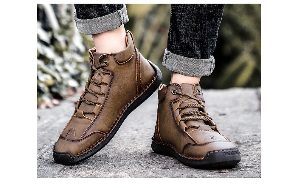 Winter Men's Shoes High Boots Winter Men's Shoes High Boots