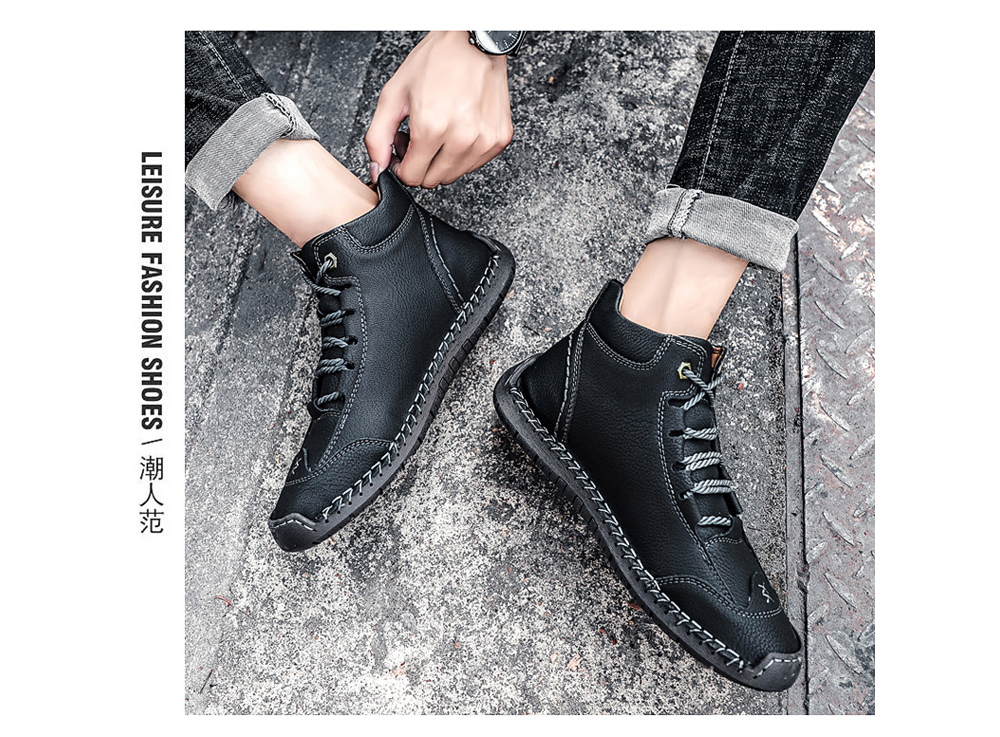 Winter Men's Shoes High Boots Winter Men's Shoes High Boots