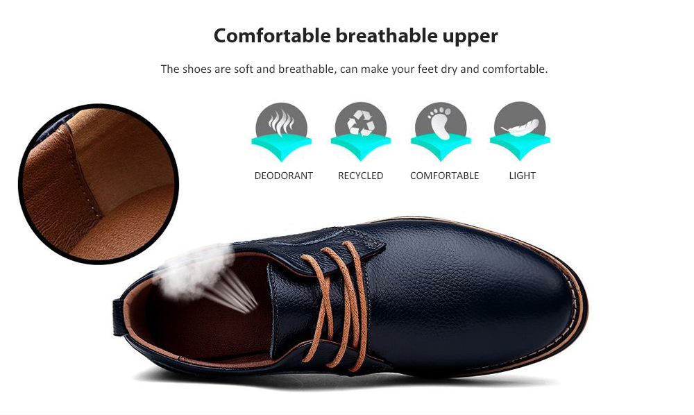 Autumn Men's Fashion Casual Shoes Comfortable breathable upper