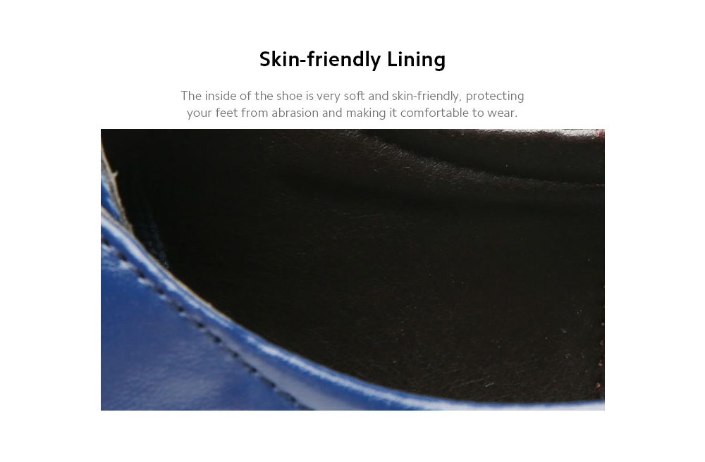 Men's Casual Shoes Fashion Trendy Business Leather Shoes Lining