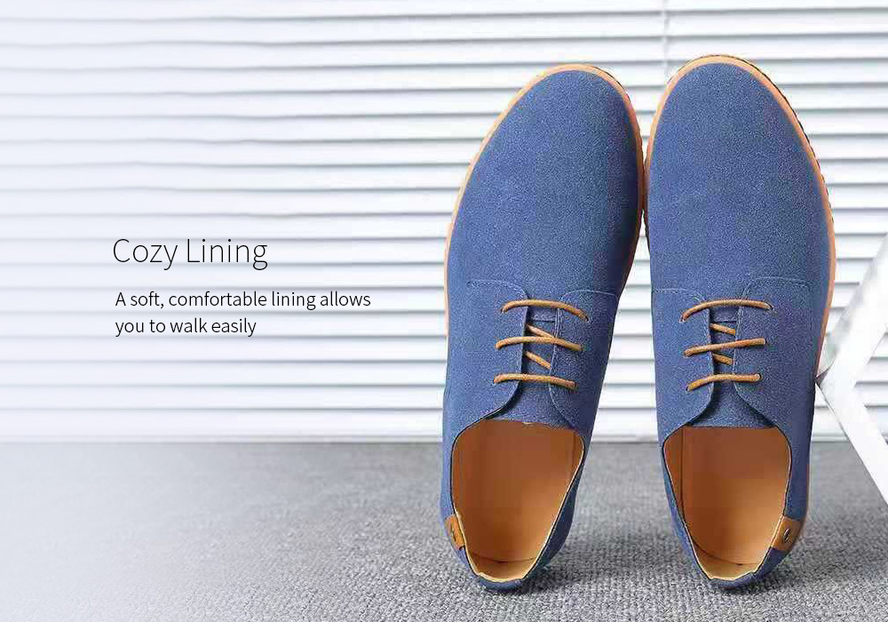 Large Size Casual Men's Shoes Lining