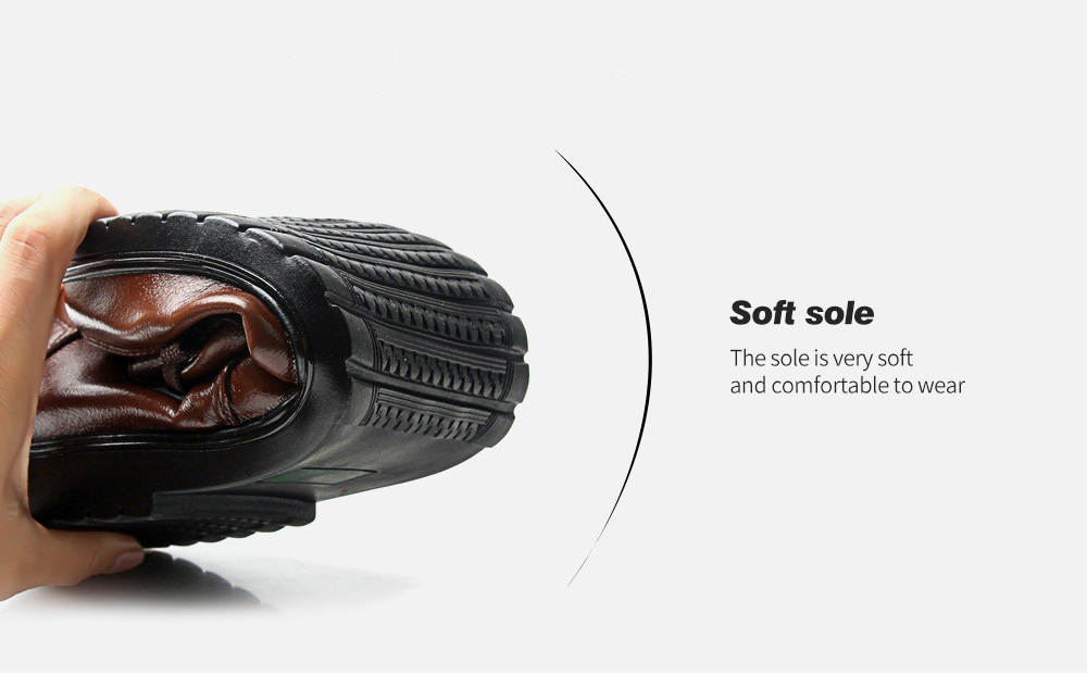 Men's Casual Soft-soled Shoes - Handsome black 46