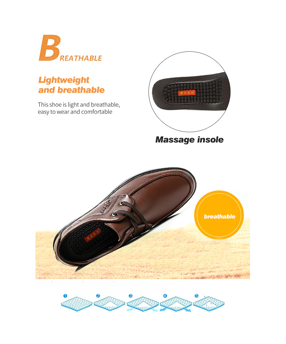 Men's Casual Soft-soled Shoes - Handsome black 46