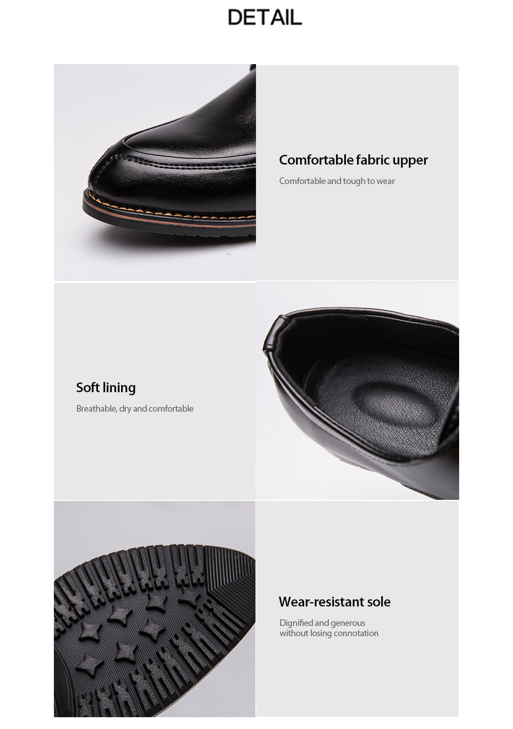 British Style Men's Shoes details
